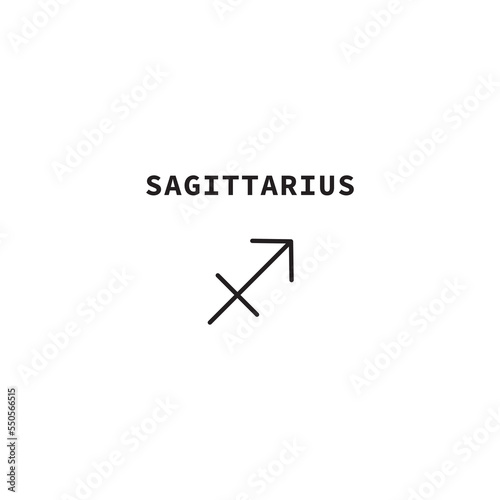 Zodiac Sign Taurus Symbol. Minimal Vector Illustration 