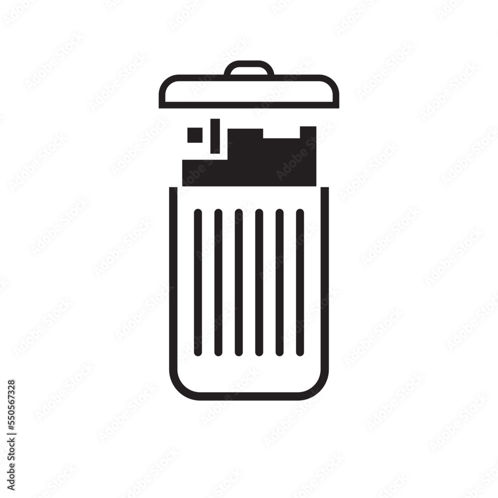 Trash Icon vector Trash Icon vector
