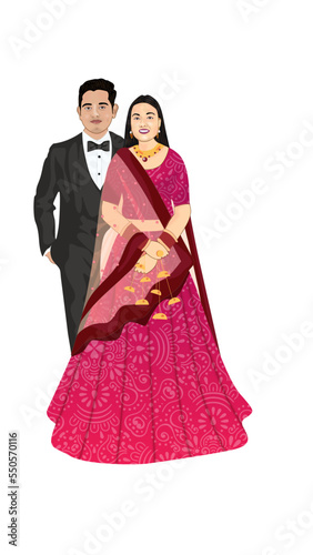 Indian Wedding Couple 