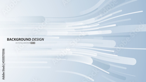 Abstract white and blue gradient color background, with diagonal lines waveform moving. Digital future technology sense background concept