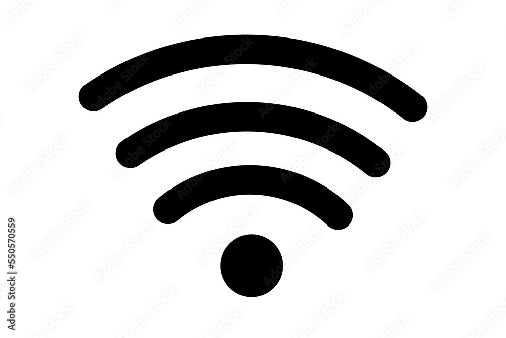 wifi, wi-fi, wireless internet. vector illustration, in gray, isolated on a white background wifi, wi-fi, wireless internet. vector illustration, in gray, isolated on a white background