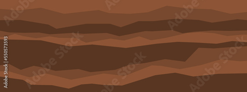 Layered brown soil and rock subsurface background photo