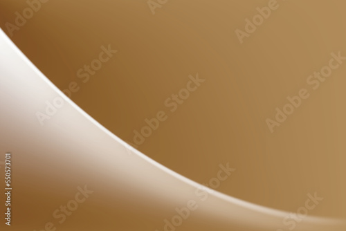 Abstract gold white smooth wave background wave style with subtle brown color