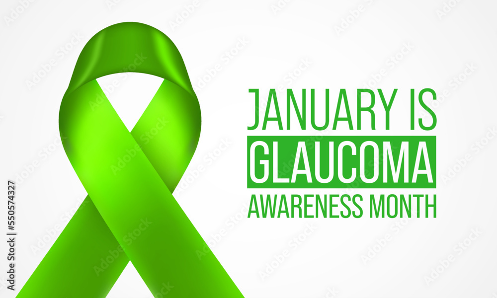 Glaucoma awareness month is observed every year in January, is a group of eye conditions that damage the optic nerve, the health of which is vital for good vision. Vector illustration Glaucoma awareness month is observed every year in January, is a group of eye conditions that damage the optic nerve, the health of which is vital for good vision. Vector illustration