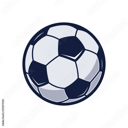 soccer ball vector illustration isolated on white background