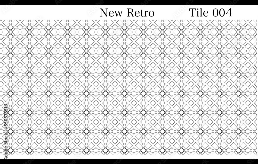 背景として使えるタイル調のNewRetroでシンプルな映えるパターン