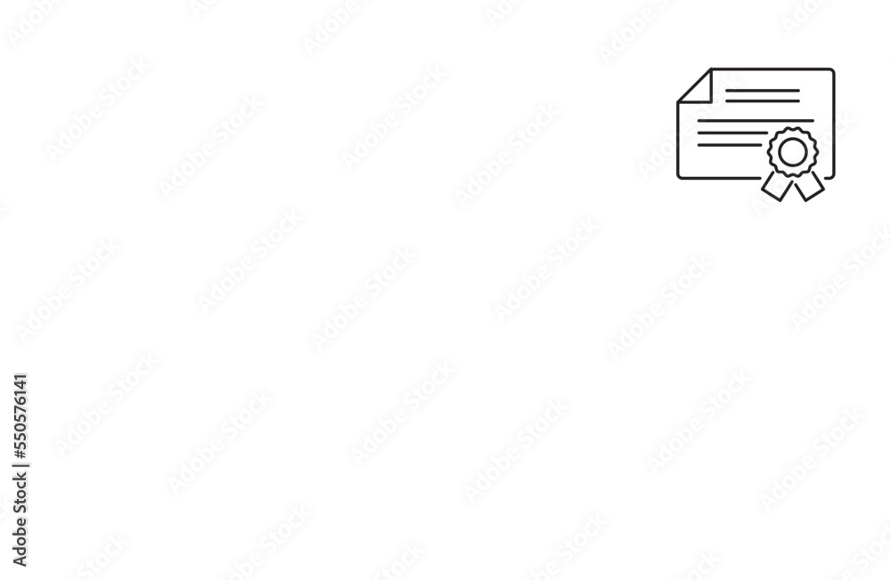 Medical Certificate icon. Style is flat symbol, black color, rounded angles, white background. Medical Certificate icon. Style is flat symbol, black color, rounded angles, white background.