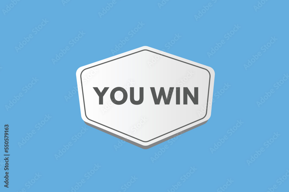 you win text Button. you win Sign Icon Label Sticker Web Buttons
you win text Button. you win Sign Icon Label Sticker Web Buttons