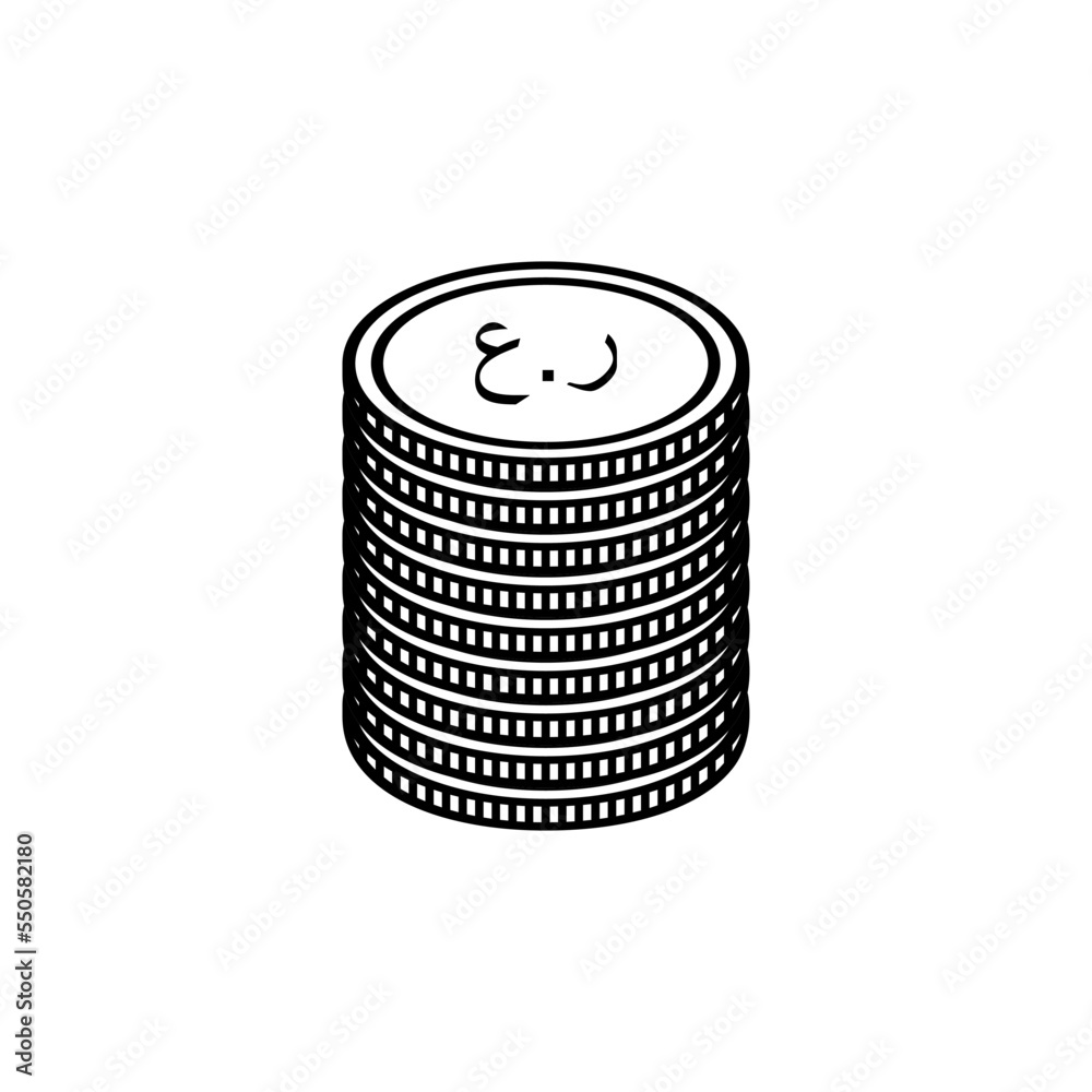 Oman Currency Icon Symbol, Omani Rial, OMR Sign. Vector Illustration
Oman Currency Icon Symbol, Omani Rial, OMR Sign. Vector Illustration