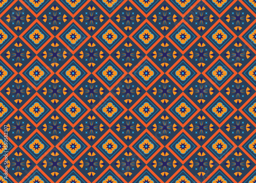 Sacral tribal ethnic motifs geometric vector background. Beautiful gypsy geometric shapes sprites tribal motifs clothing fabric textile print traditional design with triangles