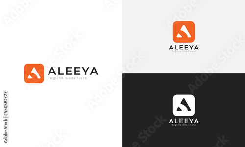 Aleeya A Letter Logo