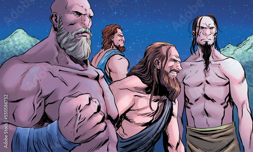 shirtless greek men, greek mythology