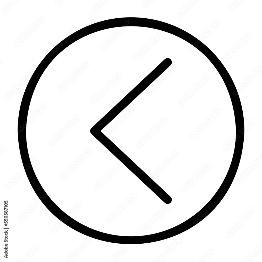 left arrow line icon left arrow line icon