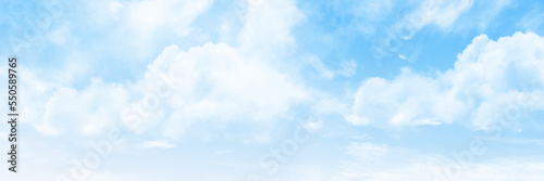 Background With Blue Sky And Clouds