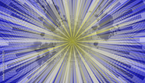 abstract background with stripes and rays for comic or other