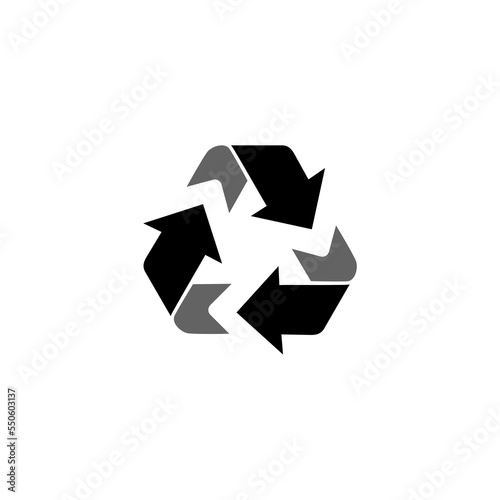 Recycle sign icon