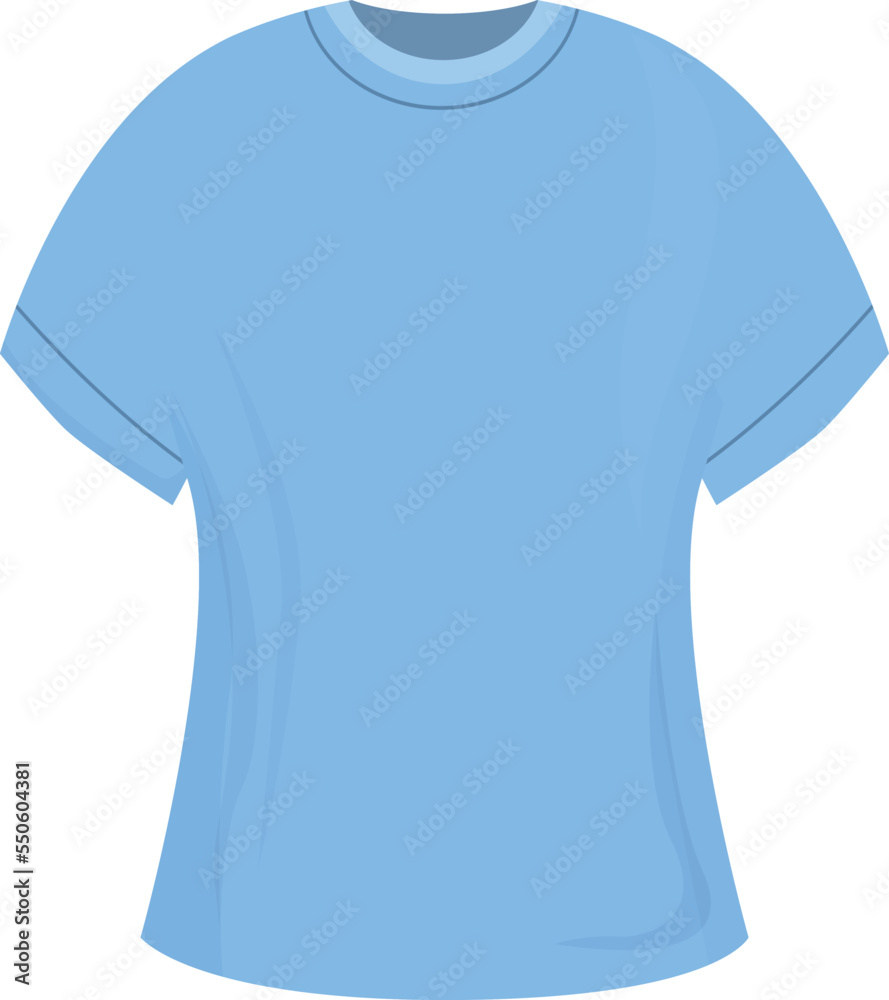 Blue marine tshirt icon cartoon vector. Sport design. Fashion cotton