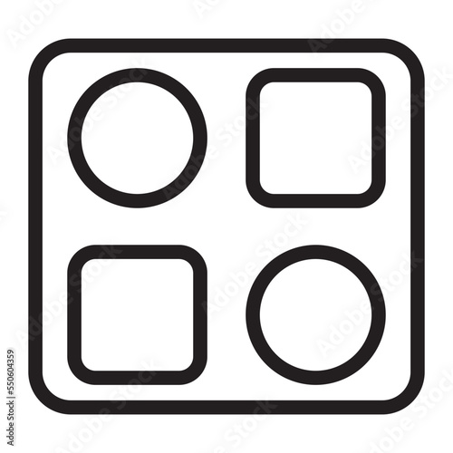 menu line icon