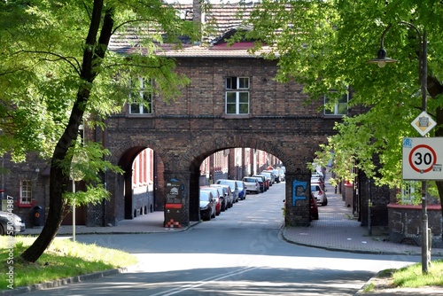 Nikiszowiec, osiedle górnicze w Katowicach, familoki,  photo