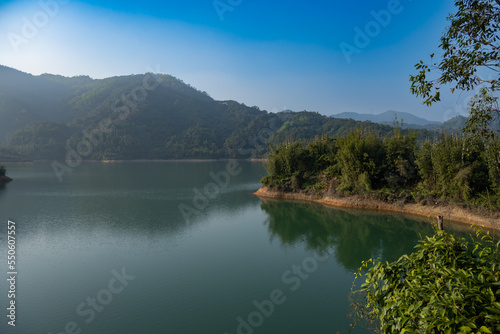 beautiful reservoir in a sunny day © Freer