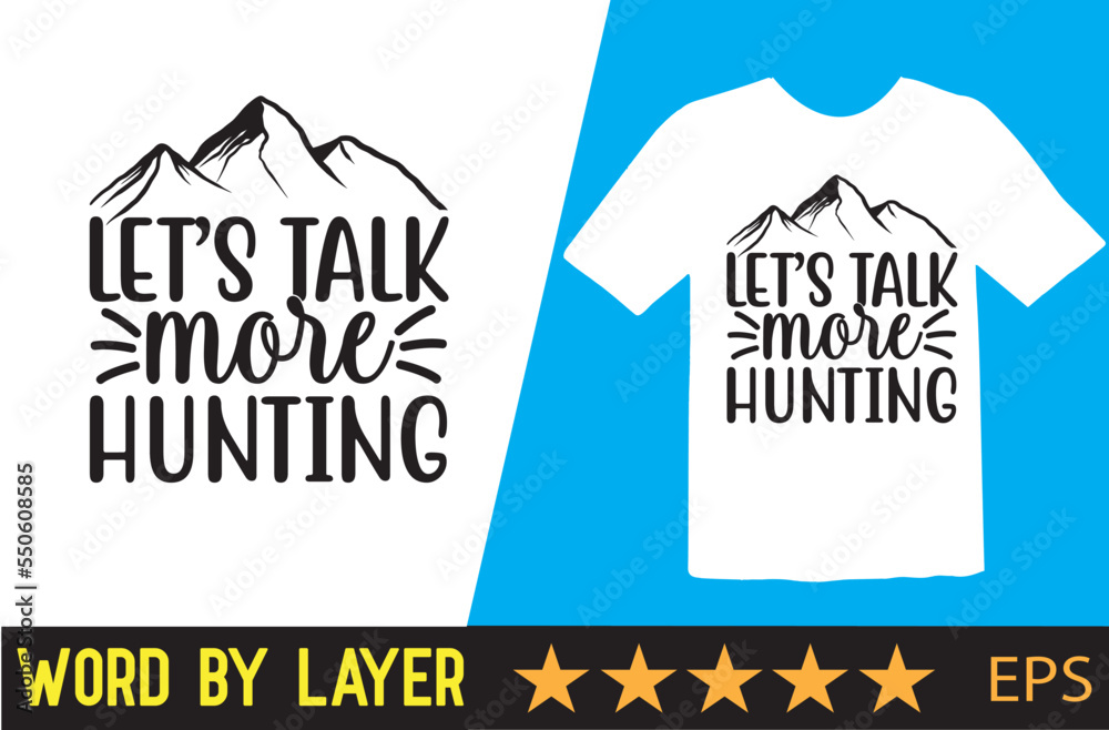 Hunting vector t shirt design