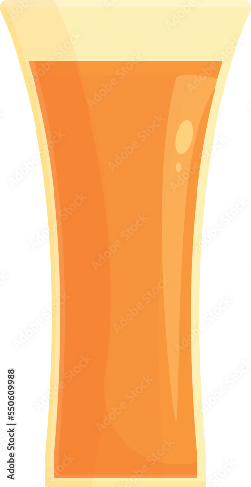 Menu glass juice icon cartoon vector. Carrot splash. Health diet Menu glass juice icon cartoon vector. Carrot splash. Health diet