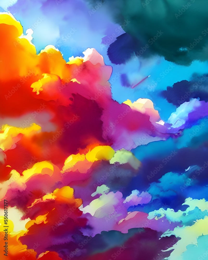The clouds are fluffy and white, but they have a hint of color. It's like someone took a brush and dipped it in watercolor paint, then used it to create these unique clouds. The clouds are fluffy and white, but they have a hint of color. It's like someone took a brush and dipped it in watercolor paint, then used it to create these unique clouds.