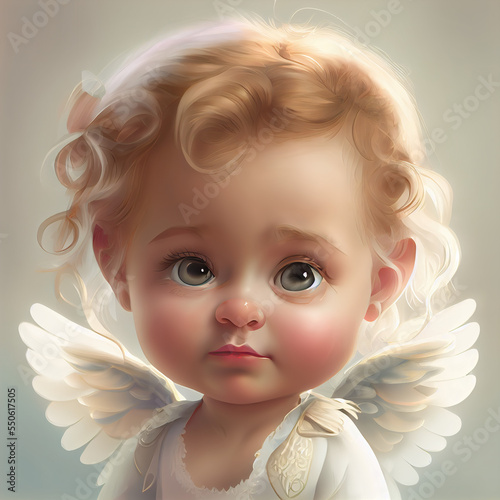 baby angel with wings