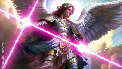 Angel with wings