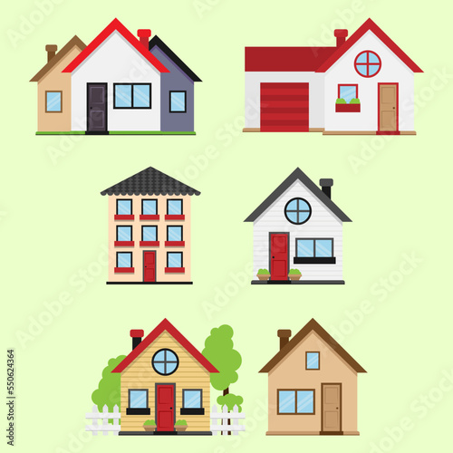 house icon set