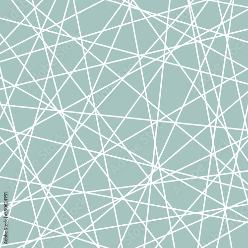 Geometric vector abstract pattern. Geometric modern light blue and white ornament for designs and backgrounds
