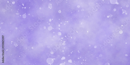 Wallpaper Mural Abstract background with water drops on purple color design and blue pink magenta cute light light spotted festive design .purple watercolor design . paper texture design Panoramic grunge texture . Torontodigital.ca