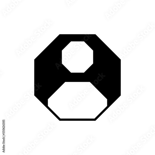 Avatar icon vector. User illustration sign account symbol. Personal Area logo.