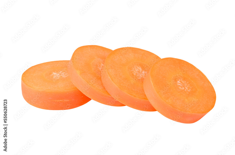 Carrot slices on transparent png. Top view Top view Carrot slices on transparent png. Top view Top view
