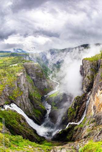 The Norwegian cascading waterfall © Kushnirov Avraham