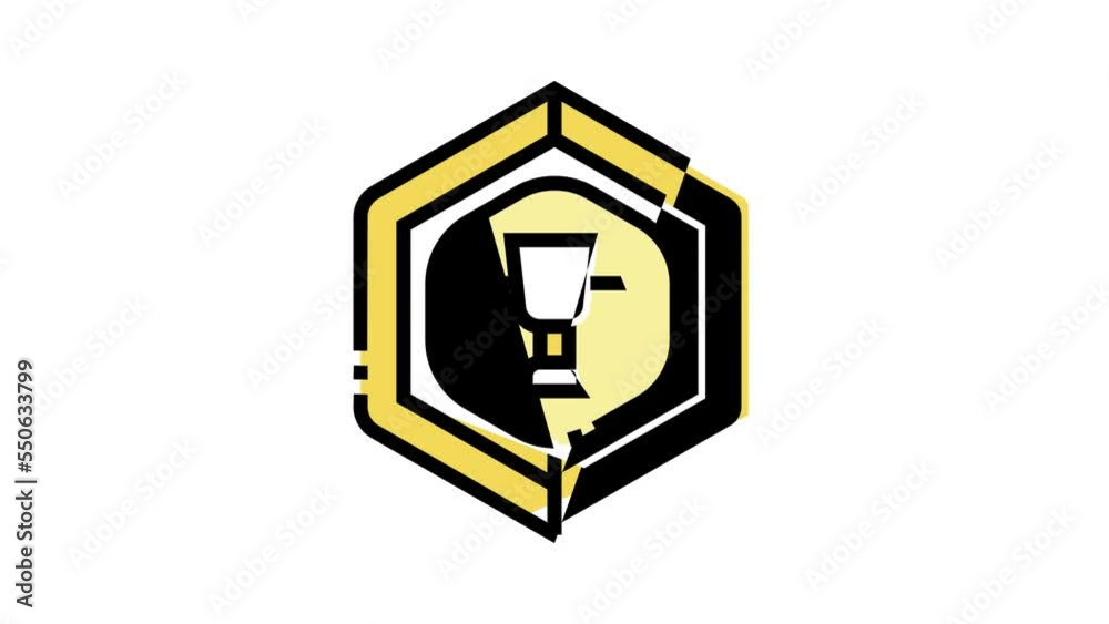 golden game medallion color icon animation golden game medallion color icon animation