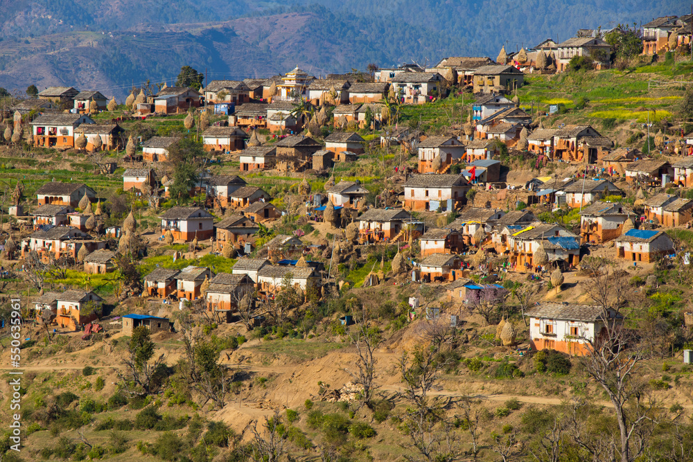 A rural community village lifestyle of Far West Nepal Doti Khaptad National Park