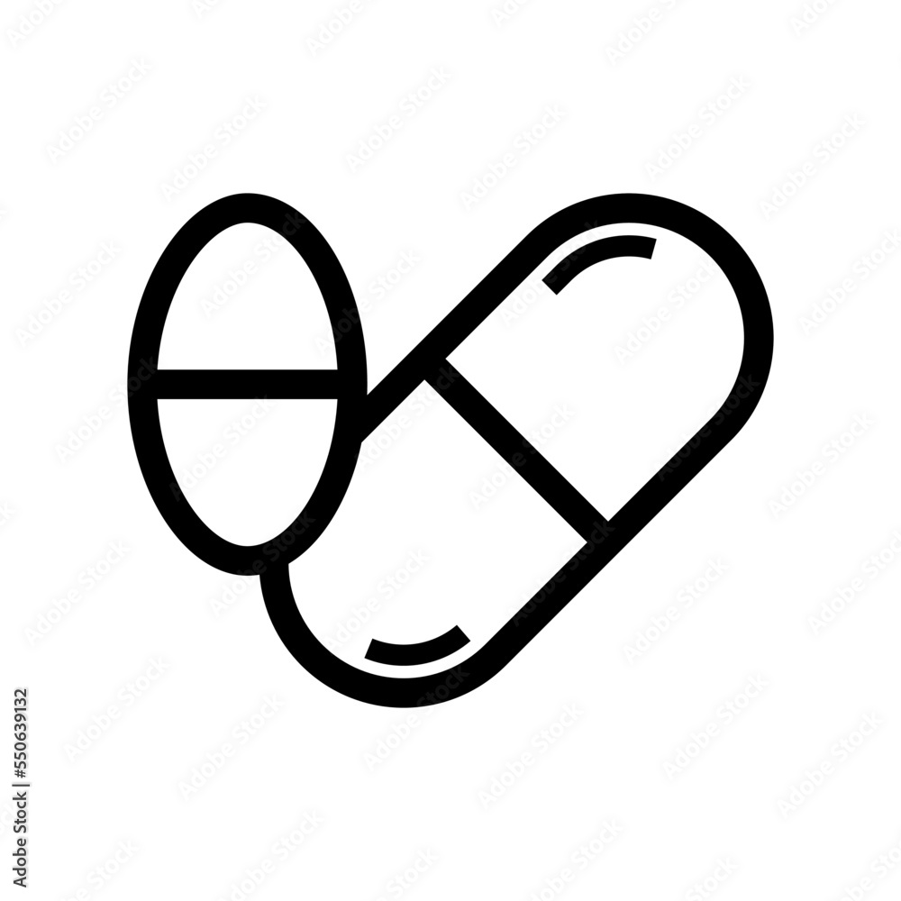 capsule icon vector logo template capsule icon vector logo template