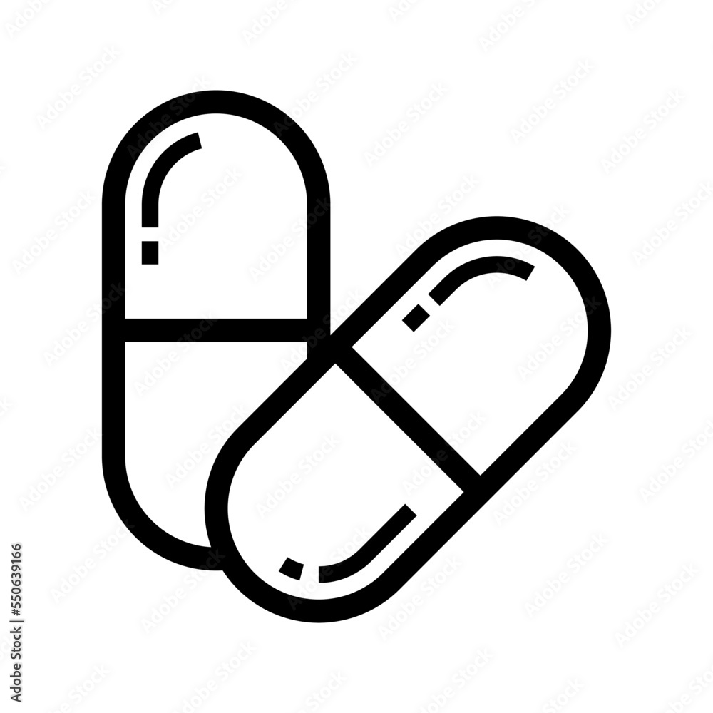 capsule icon vector logo template capsule icon vector logo template