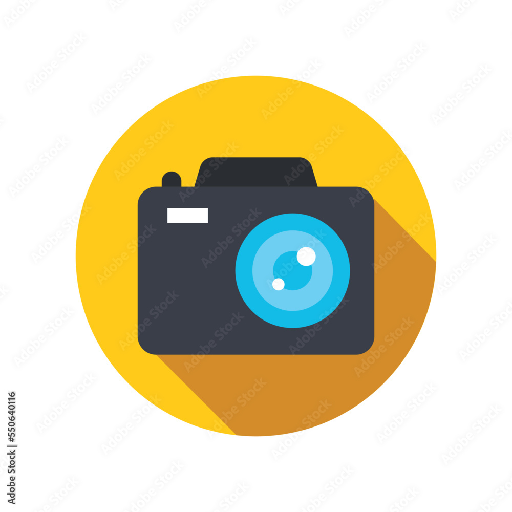 Camera device icon vector graphic illustration Camera device icon vector graphic illustration