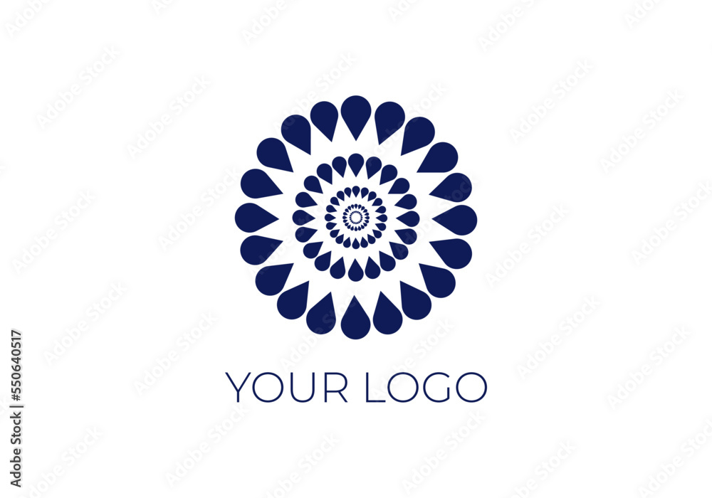pattern logo design template pattern logo design template