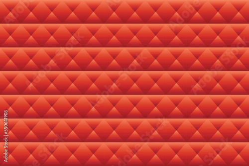 Geometric gradient with red color background