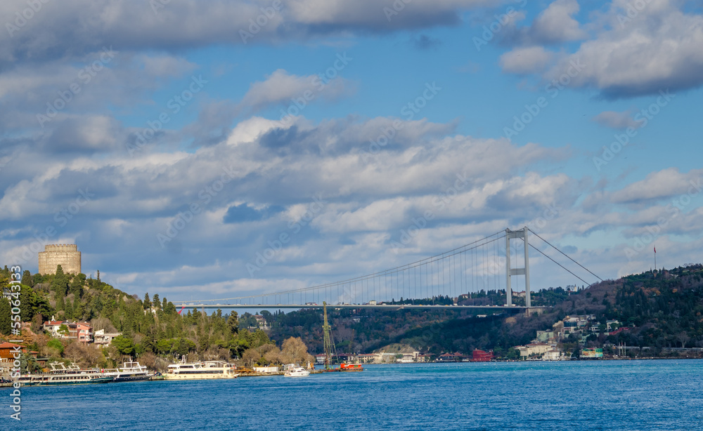 Bosporus Strait in Turkey.