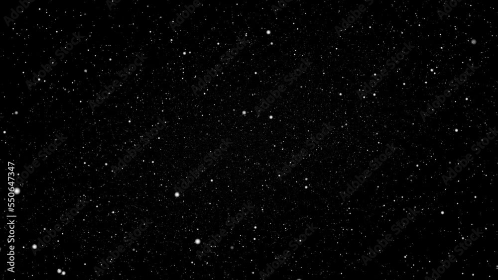 simple space background, white stars on a black background.