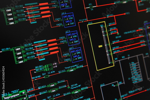 Development of an electronic circuit