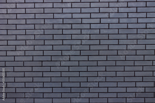 Modern gray brick wall texture background