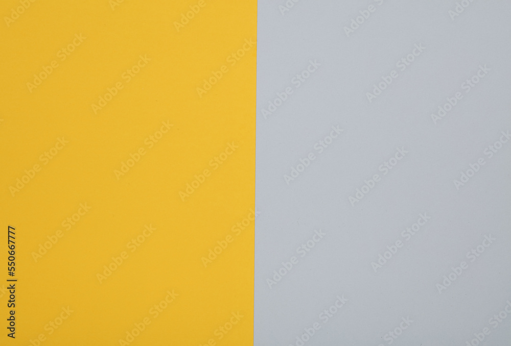Yellow gray paper background closeup Yellow gray paper background closeup