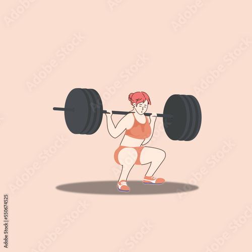 women doing weightlifting
