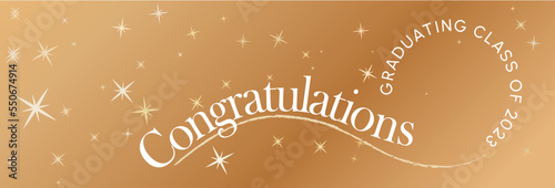 Golden Bronze Graduation 2023 Web Banner