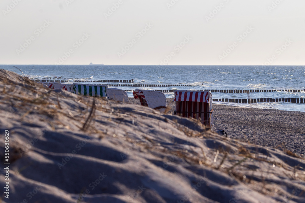 Fototapeta premium beach and fence